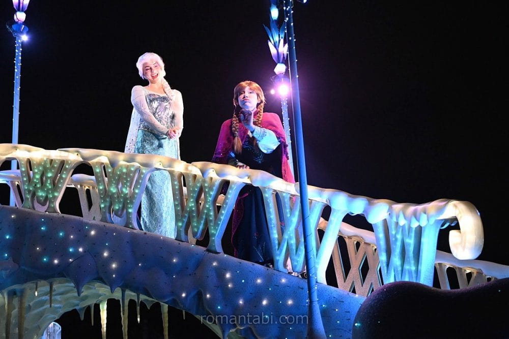 エレクトリカルパレード・ドリームライツの氷の城