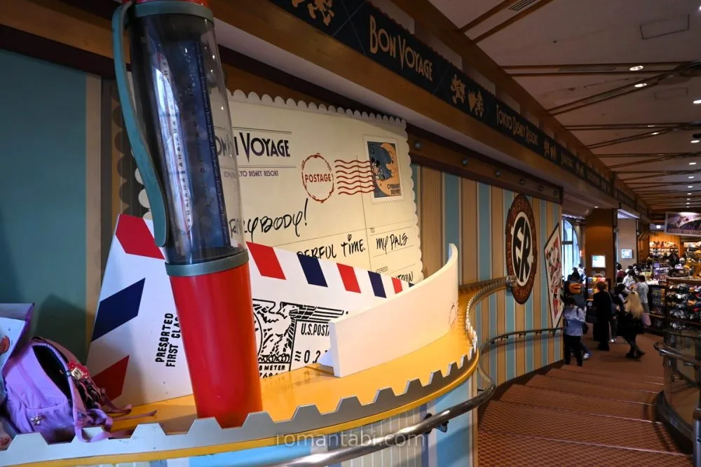 東京ディズニーリゾート ボンヴォヤージュ ミニー 店内オブジェ