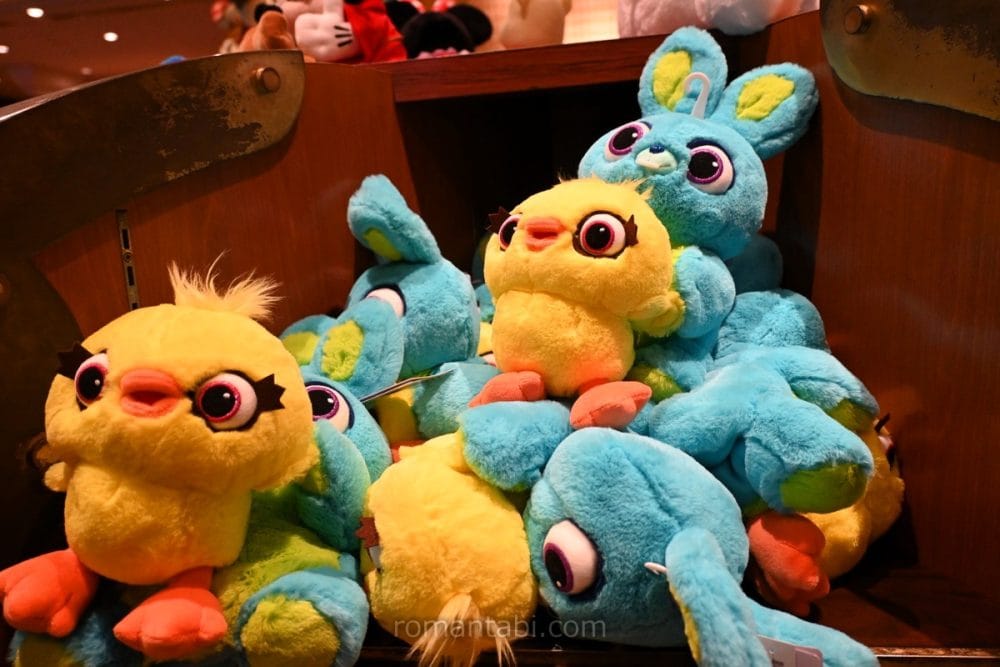 トイ・ストーリーのぬいぐるみ