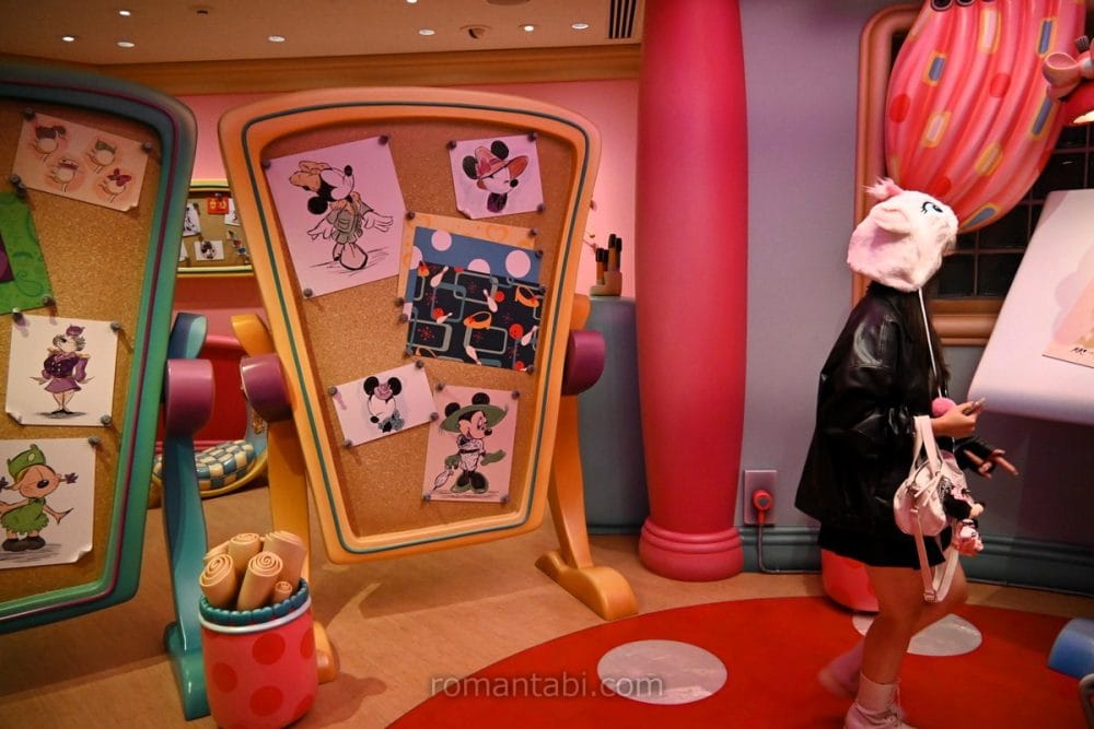 ミニーのスタイルスタジオのワアトリエのアート