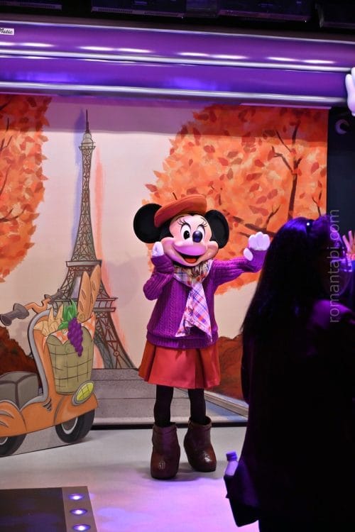 ミニーのスタイルスタジオの秋のミニー