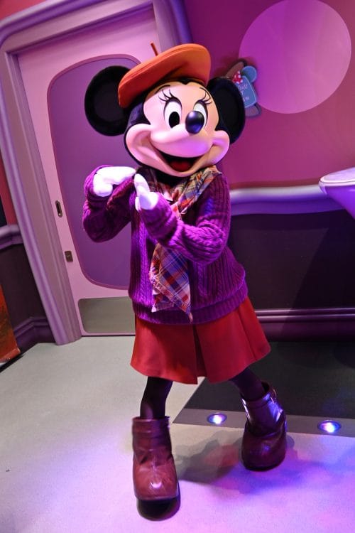 ミニーのスタイルスタジオの秋のミニー