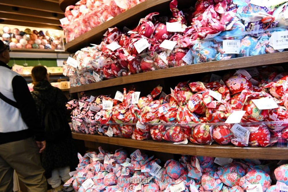 Temari Balls on Nakamise Street