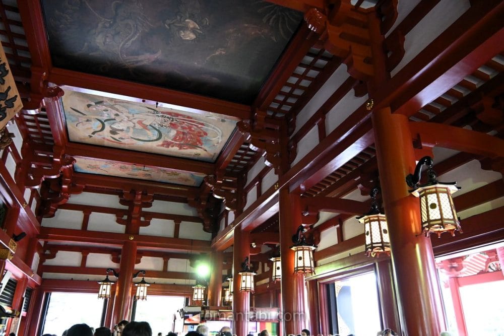 Senso-ji Main Hall Ceiling