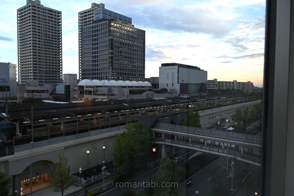 オリエンタルホテル東京ベイ「グランデ6」からの新浦安駅