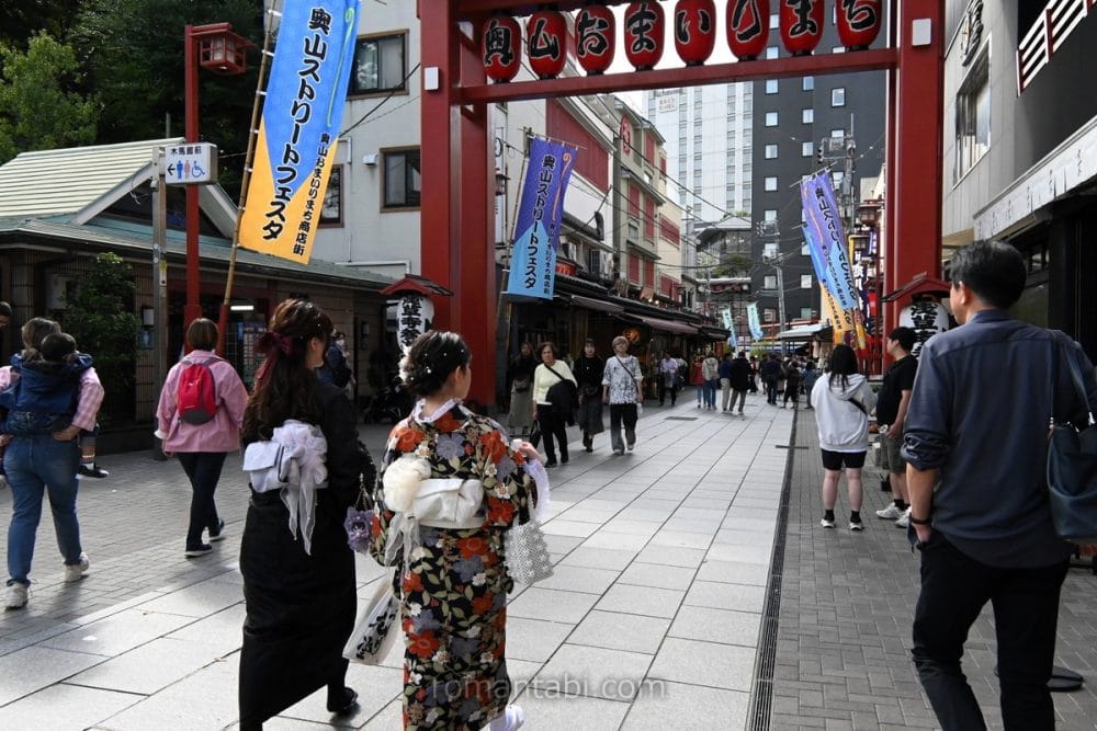 Asakusa Women in Traditional Wear