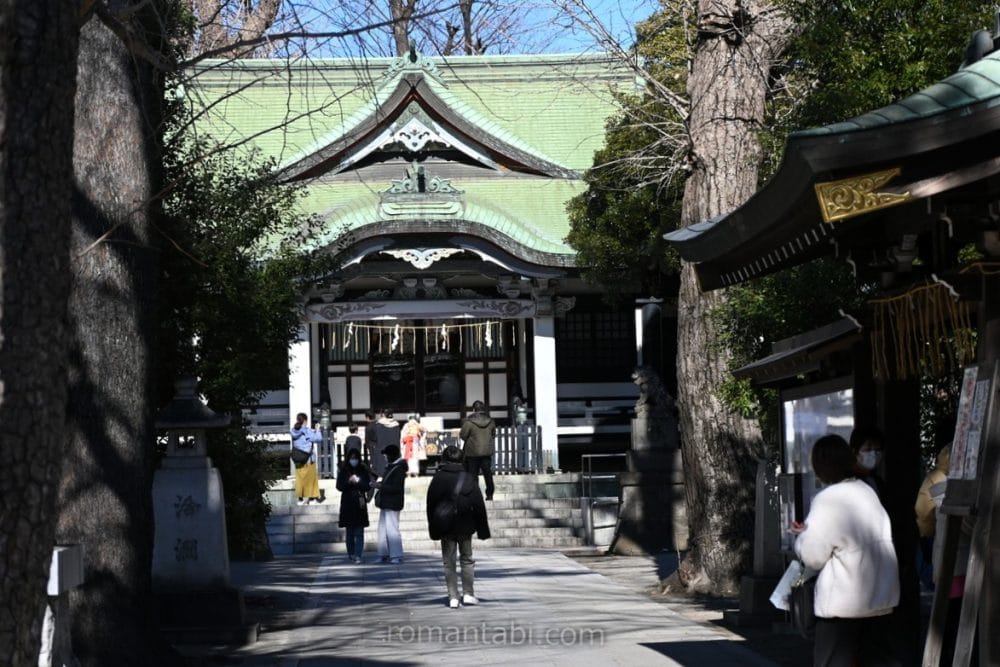 亀有香取神社の本殿
