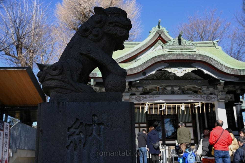 亀有香取神社の狛犬