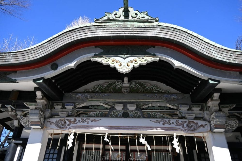 亀有香取神社の本堂