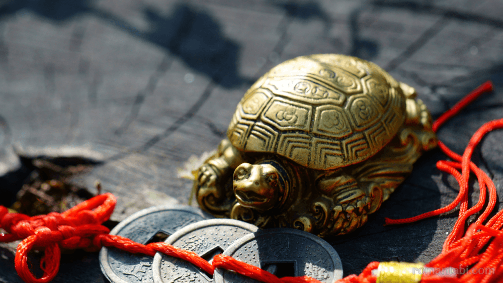 亀のお守り