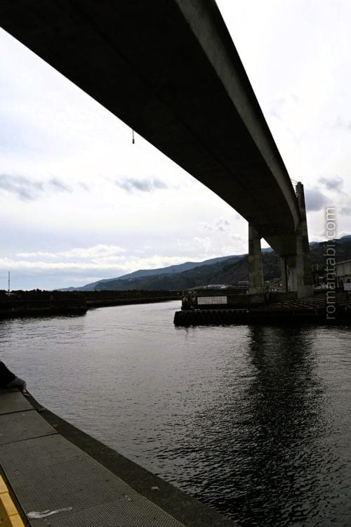 早川港からの小田原ブルーウェイブリッジ