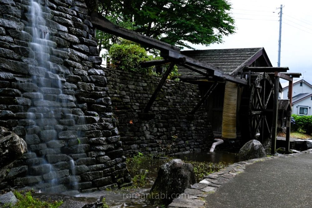 開成あじさい祭り・水車