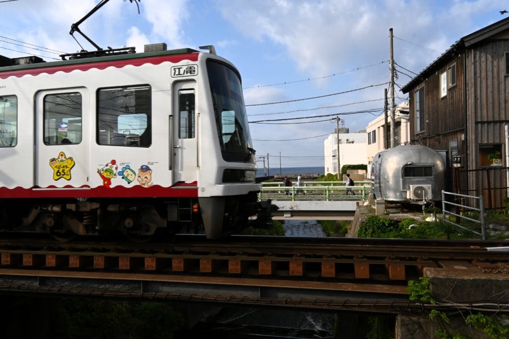 江ノ電・ベビースターラーメン号
