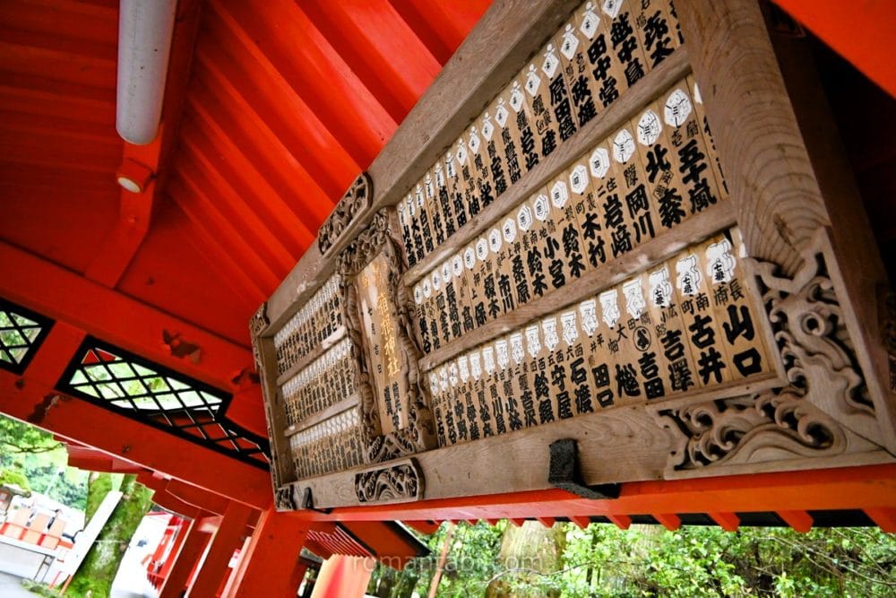 箱根神社・手水