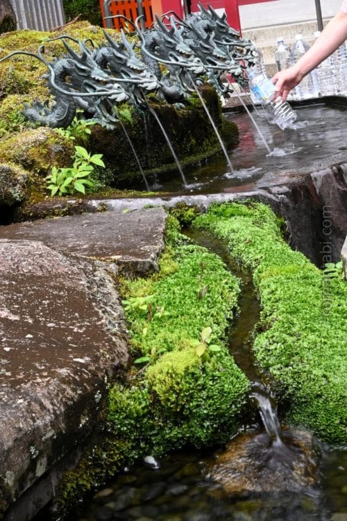 箱根神社・龍神水