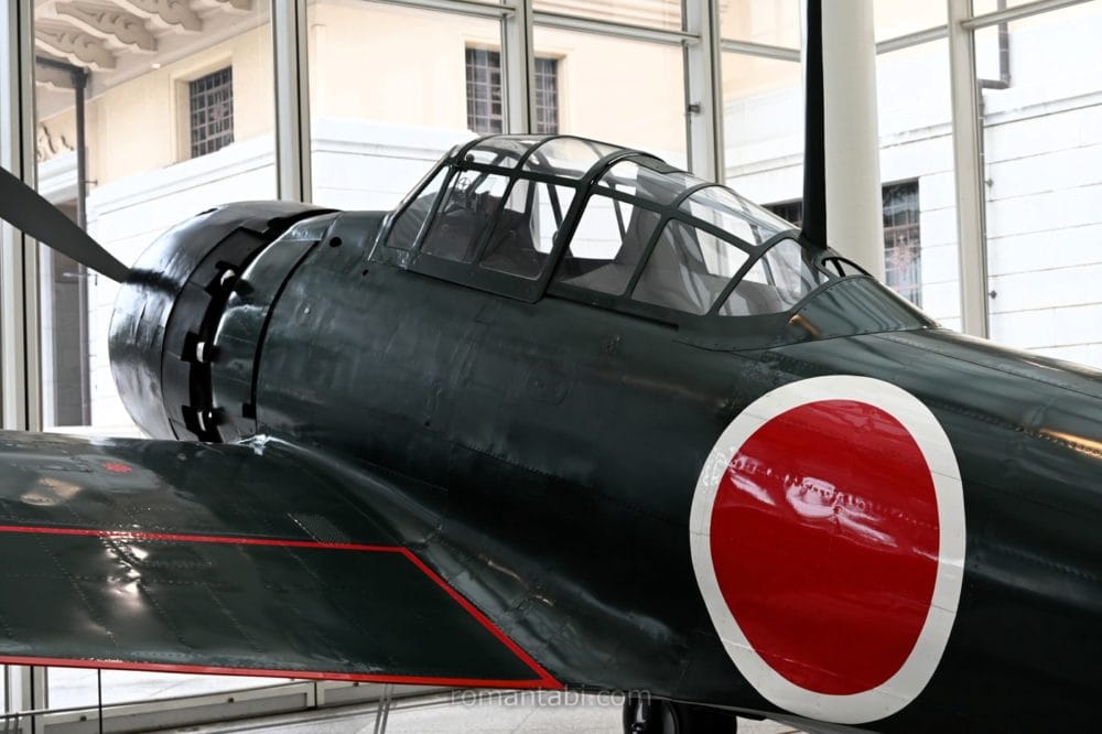 靖国神社・遊就館・零式艦上戦闘機