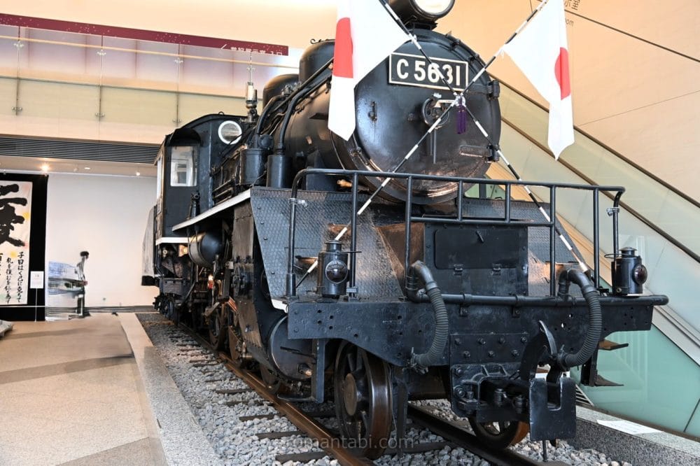 靖国神社・遊就館・C56形蒸気機関車