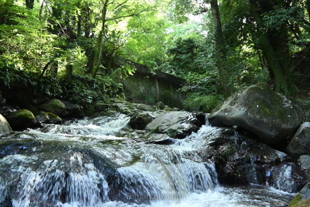 湯河原・万葉公園・水の流れ